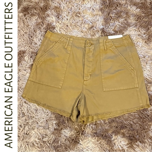 American Eagle Outfitters Pants - American Eagle Outfitters Women's Brown Cargo Shorts